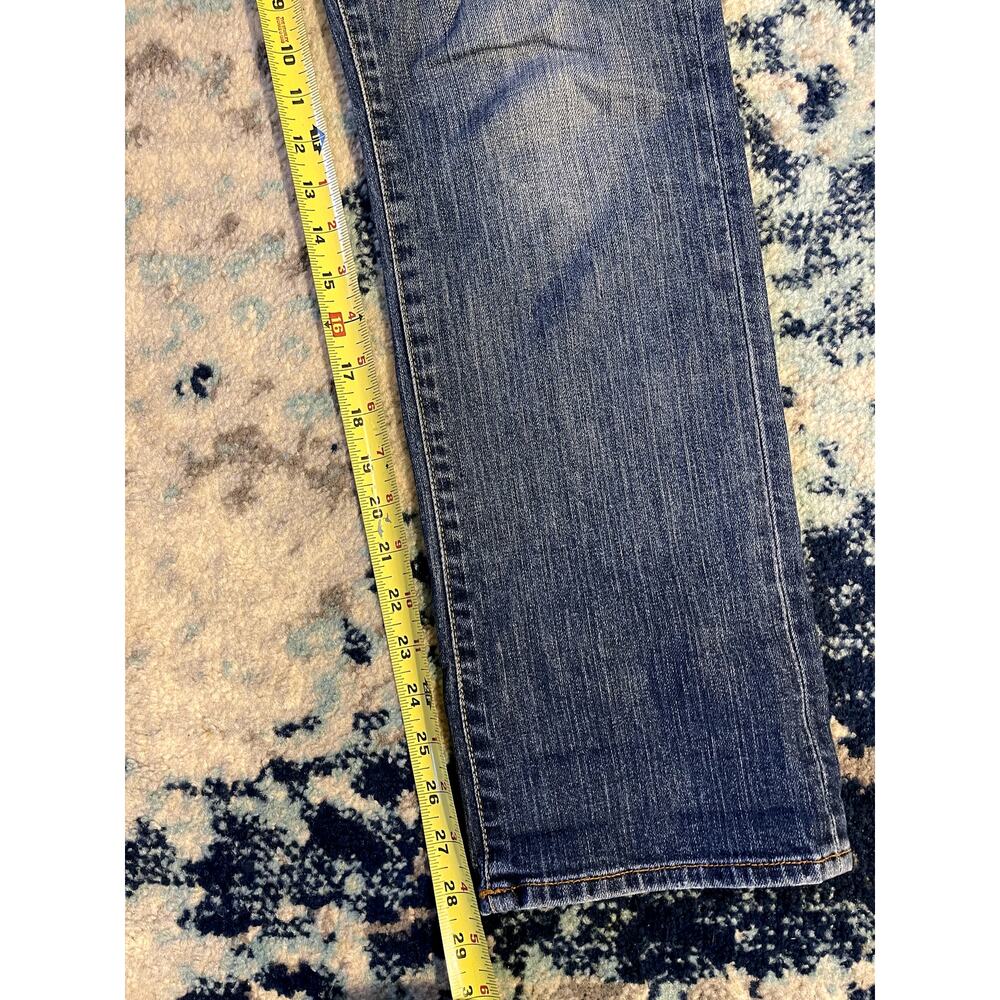 Lucky Brand Woman's Jeans Dungarees Blue Size 8/29 Dream Cuffed Crop - Picture 6 of 7